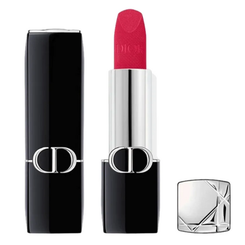 [ nobox ] Son Dior 784 Rouge Rose Velvet Finish Màu Hồng Dâu