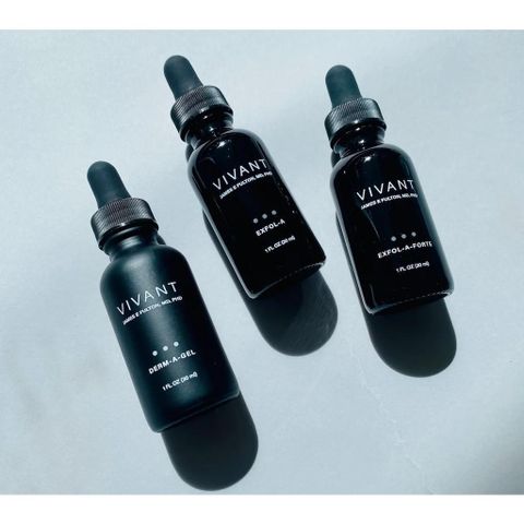 Serum Vivant Skincare 8% Mandelic và Serum Vivant Skincare Exfol-A 30ml [Hàng Công Ty]