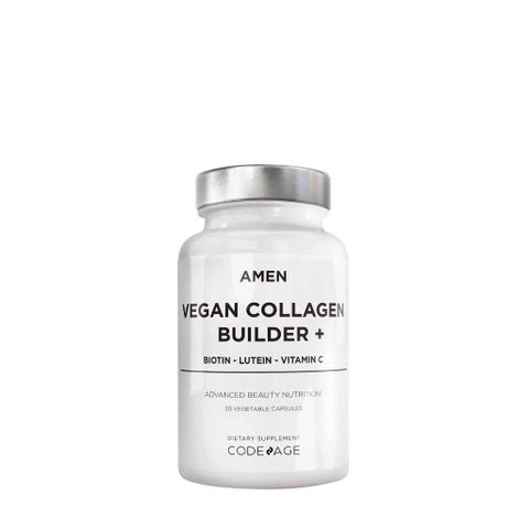 Viên Uống Tự Sinh Codeage Amen Vegan Collagen Builder+ Làm Sáng Da, Giúp Da Căng Mịn Săn Chắc 30 viên