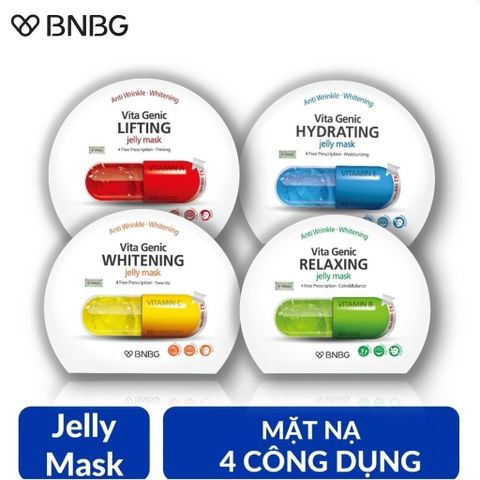 Mặt Nạ BNBG [MIẾNG LẺ] Dưỡng Trắng Cấp Ẩm Vita Tea Tree Healing Face Mask Pack 30ml [ Nhập Khẩu Chính Hãng ]
