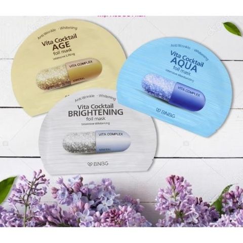Mặt Nạ BNBG [MIẾNG LẺ] Dưỡng Trắng Cấp Ẩm Vita Tea Tree Healing Face Mask Pack 30ml [ Nhập Khẩu Chính Hãng ]
