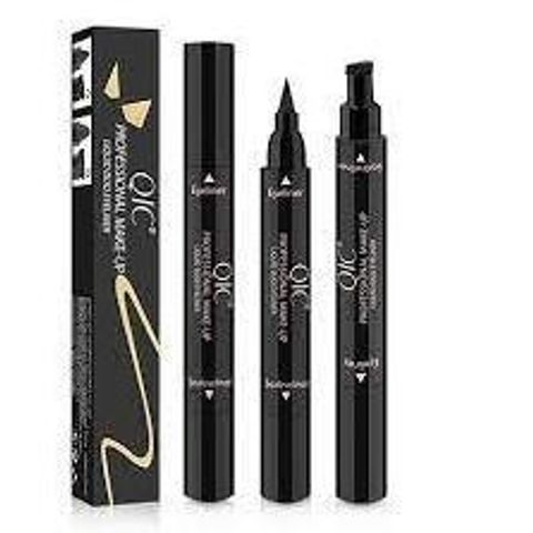 Bút kẻ mắt 2 đầu QIC - Mascara 2 đầu kẻ mắt SIÊU HOT QIC Chống Thấm Nước Lâu Trôi