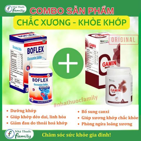 Viên Uống Dưỡng Khớp BOFLEX (Pháp) - Hỗ Trợ Giảm Đau Nhức, Tăng Cường Linh Hoạt Và Tái Tạo Sụn Khớp, 60 Viên