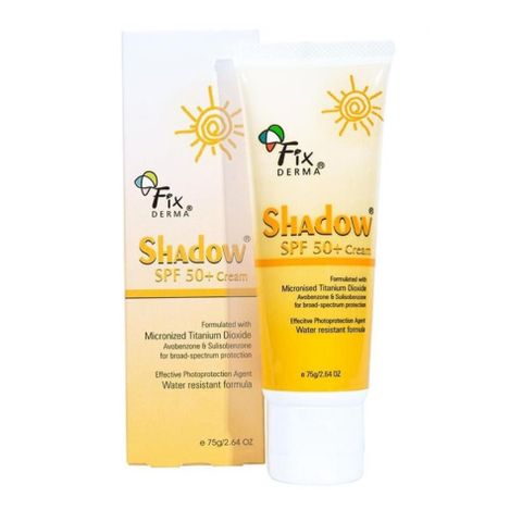 Kem Chống Nắng Fixderma Shadow SPF 50+ (75g) - Gel Chống Nắng Shadow cho da mặt và toàn thân