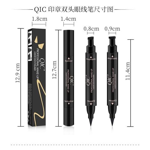 Bút Kẻ Mắt 2 Đầu Cao Cấp , Chống Nước , Lâu Trôi , Không bị Nhòe