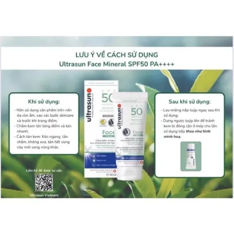 Kem Chống Nắng Dành Cho Da Nhạy Cảm Ultrasun Face Mineral SPF 50+ 40ml [ Nhập Khẩu Chính Hãng ]