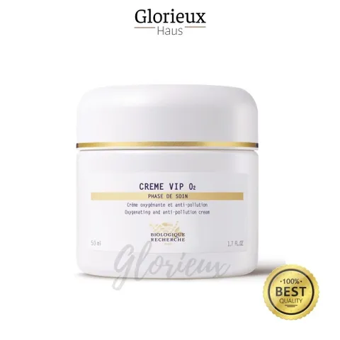 Kem dưỡng Biologique Recherche Creme VIP O2 50ml Tái Tạo Phục Hồi Da Thanh Lọc Và Làm Sáng Da [ Chính Hãng ]