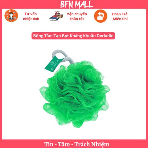 Bông Tắm Tạo Bọt Kháng Khuẩn Derladie