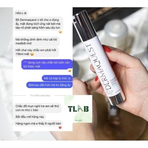 Serum Dermaquest Essential B5 Hydrating phục hồi Cấp ẩm da chuyên sâu 29.6ml [ Chính Hãng ]