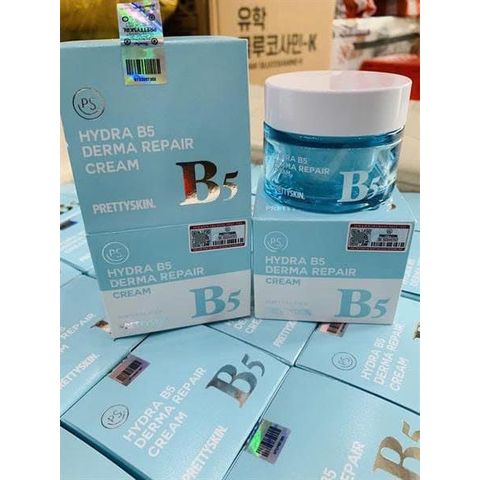 Kem Dưỡng Ẩm Phục Hồi HYDRA B5 DERMA REPAIR CREAM PRETTYSKIN, Tái Tạo, Dưỡng Trắng & Cấp Ẩm Cho Da 52ml