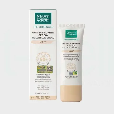 Kem chống nắng phổ rộng cho da dầu MartiDerm The Proteos Screen SPF50+ 40ml [ Hàng Chính Hãng ]