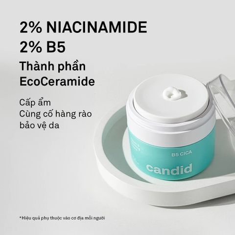 Kem Dưỡng Phục Hồi Candid B5 Cica Repair & Soothing Cream 50ml
