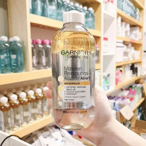 [HÀNG PHÁP] Nước tẩy trang Garnier công nghệ Micellar Water 400ml
