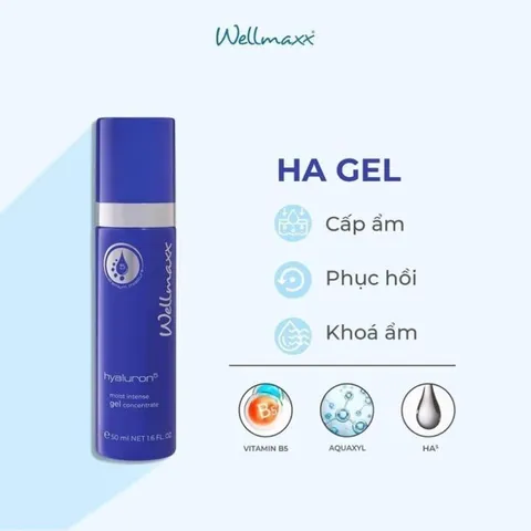 [Hàng Công Ty] Gel Dưỡng Ẩm Phục Hồi Da Wellmaxx Hyaluron B5 50ml