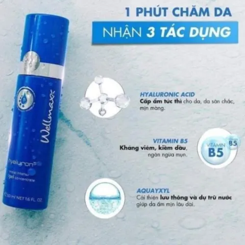 [Hàng Công Ty] Gel Dưỡng Ẩm Phục Hồi Da Wellmaxx Hyaluron B5 50ml