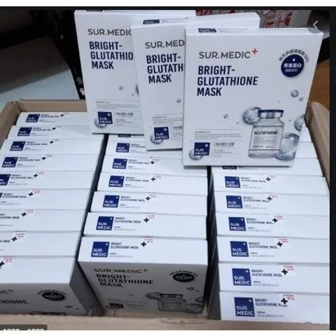 Combo 10 Miếng Mặt Nạ Dưỡng Trắng Da Cấp ẩm Surmedic/Sur.medic Bright Glutathione Mask (30g x 10)