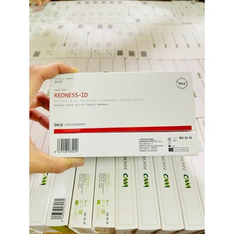 Hoạt Chất Innoaesthetics INNO-TDS REDNESS ID Cho Da Nhạy Cảm, Da Giãn Mao Mạch, Mẩn Đỏ