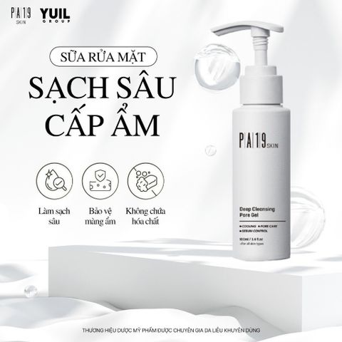 Gel Rửa Mặt Sạch Sâu PA19 Skin Deep Cleansing Pore Gel 100ML