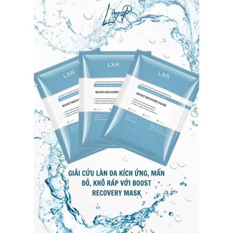 Mặt Nạ LXR Boost Recovery Mask Giúp Sữa Chữa, Phục Hồi, Làm Dịu Da