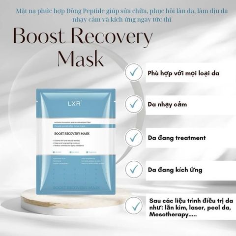 Mặt Nạ LXR Boost Recovery Mask Giúp Sữa Chữa, Phục Hồi, Làm Dịu Da