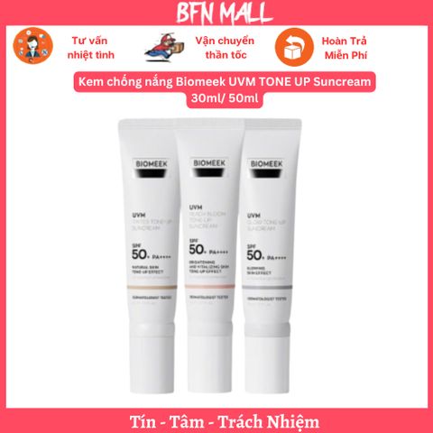 Kem chống nắng Biomeek UVM TONE UP Suncream 30ml/ 50ml