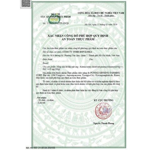 Sâm Lát Tẩm Mật Ong Hàn Quốc, Hộp Nhựa 200g, Thơm Ngon Bổ Dưỡng