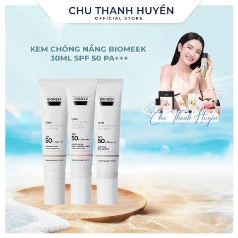 Kem chống nắng Biomeek UVM Suncream SPF 50 PA+++ 30ml