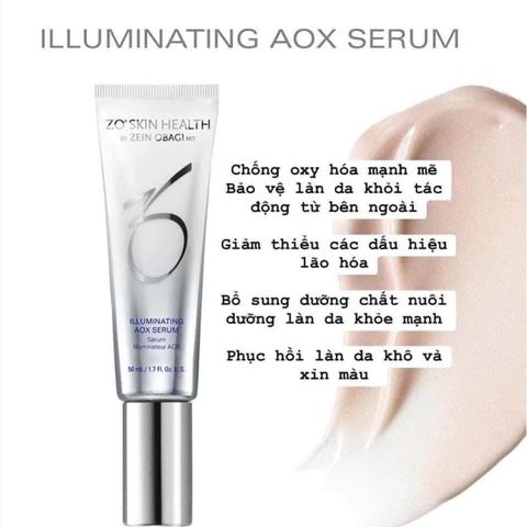 Serum ZO Illuminating AOX Chống Lão Hóa Nuôi Dưỡng Làn Da Khỏe 