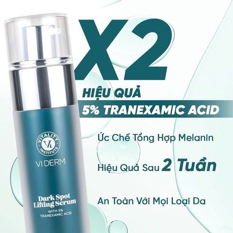 Serum Dark Spot Lifting Viderm 50ml Giảm Nám Sáng Da 