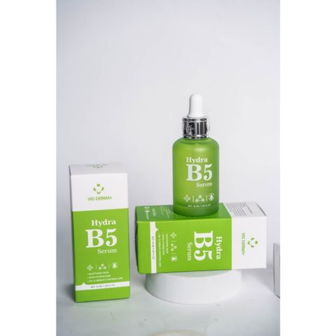 Serum B5, Niacin B3, Ha, B9 Vic Derma 50ml Cấp Ẩm Phục Hồi Làm Dịu Da Chuyên Sâu