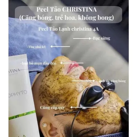 Peel Tảo 4a Christina Herbal 10ml/30ml/50ml Dùng Thử