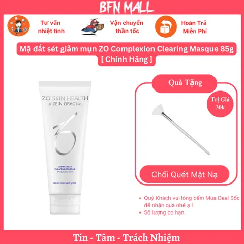 Mặ đất sét giảm mụn ZO Complexion Clearing Masque 85g [ Chính Hãng ]