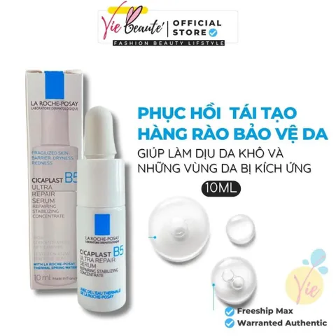 Tinh Chất Phục Hồi Cấp Ẩm B5 Hyalu La Roche Posay Cicaplast B5 10ml