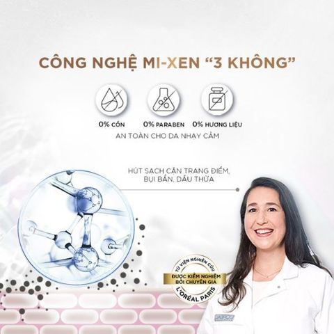 Nước Tẩy Trang Loreal Revitalift Hyaluronic Acid Micellar Water Căng Mịn Da 95ml