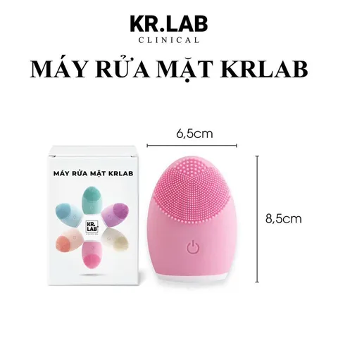 Máy Rửa Mặt KrLab Làm Sạch Sâu Chống Thấm Nước