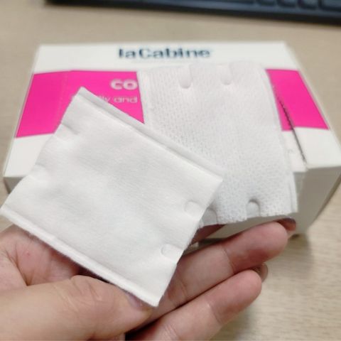 Lacabine Bông Tẩy Trang Sợi Mềm Cotton Pad 70 Miếng