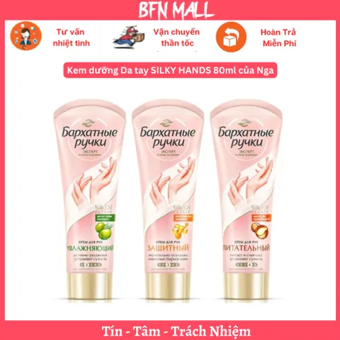 Kem dưỡng Da tay SILKY HANDS 80ml của Nga