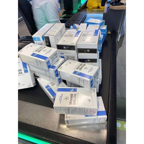 Xịt Mọc Tóc Minoxidil Bailleul 2%, 5% Pháp, Giảm Rụng Tóc Và Kích Thích Mọc Tóc