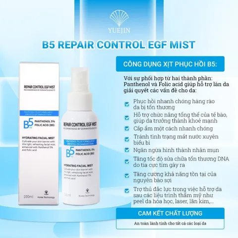 Xịt phục hồi Yuejin B5 Repair Control EGF Mist 100ml