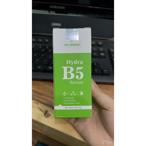 Serum B5 Vic Derma phục hồi, cấp ẩm, sáng da 50ml