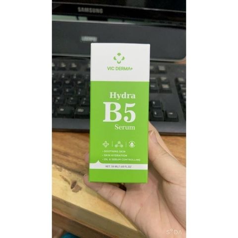 Serum B5 Vic Derma phục hồi, cấp ẩm, sáng da 50ml