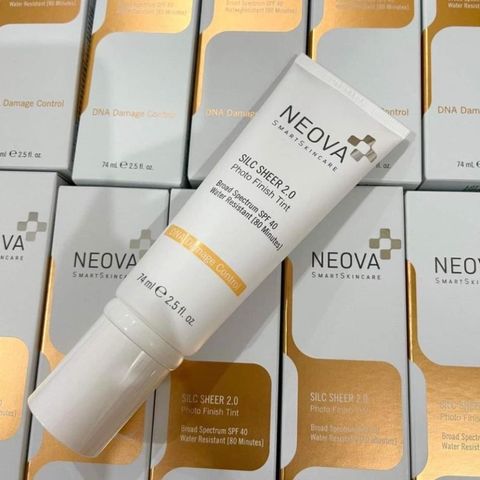 Kem Chống Nắng Phổ Rộng NEOVA 40 Silc Sheer2.0 Photo Finish Tint SPF 40 - 74ml [ Chính Hãng ]