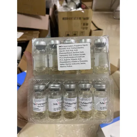 Max White Peel Mesotechl 5ml –  Dưỡng trắng da, làm sáng và tái tạo làn da căng mịn.