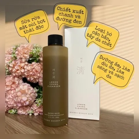 Sữa Rửa Mặt Lemon Chung Cleanser 200ml [ Chính Hãng ]