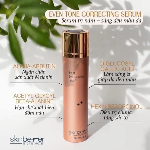 Serum Skinbetter Even Tone Correcting 50ml Giảm Nám, Tàn Nhang, Sáng Da [ Chính Hãng ]