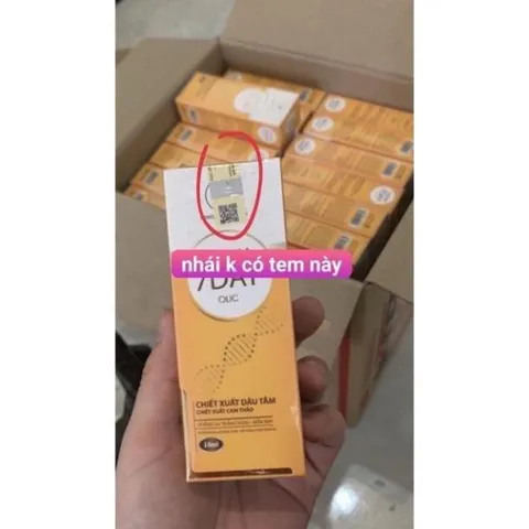 Huyết thanh truyền trắng 7day Olic/Serum 7day Olic trắng da mờ nám dưỡng ẩm Chính Hãng