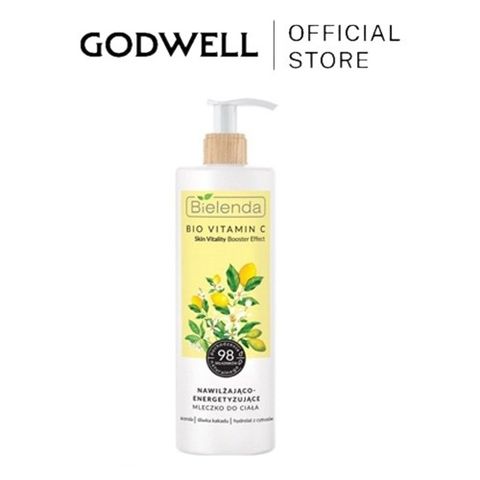 Dưỡng thể trắng da Bielenda Bio Vitamin C dưỡng ẩm, làm sáng mịn da 50ml và 400ml