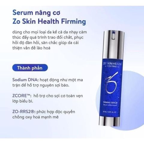 Serum trẻ hóa da Firming Zo Skin Health 28ml/47ml [ Chính Hãng ]