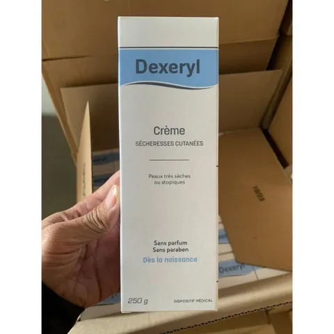 Kem Dưỡng Da Chống Nẻ Pháp Dexeryl Crème 250g Chính Hãng - Nẻ Chàm Glycerol Vaseline Paraffine Creme