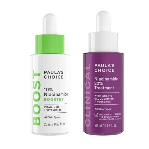 Serum Niacinamide 20% Paula's Choice Nia 20 Nia 10 Se khít lỗ chân lông dưỡng sáng da